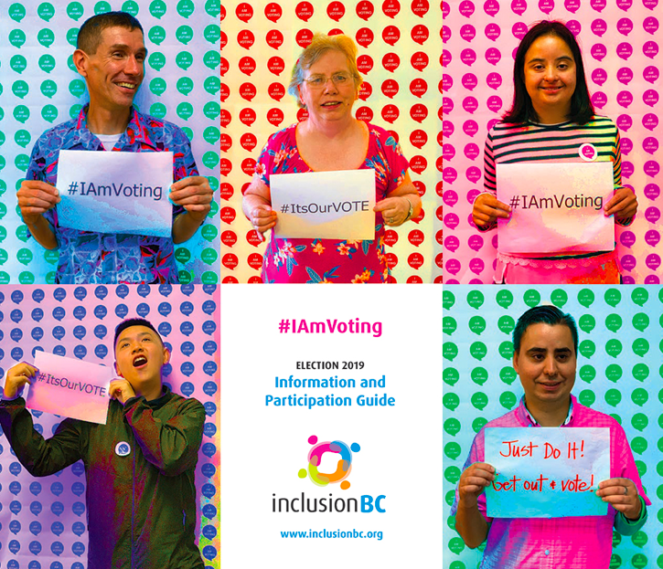 InclusionBC's tweet photo. Voting is important and fun and tomorrow (Monday Oct 21) is your chance to join in choosing Canada's new government. 
If you still have questions about voting, we've got answers! https://t.co/OeKkYpv1G7 https://t.co/nZa1WdjYm2