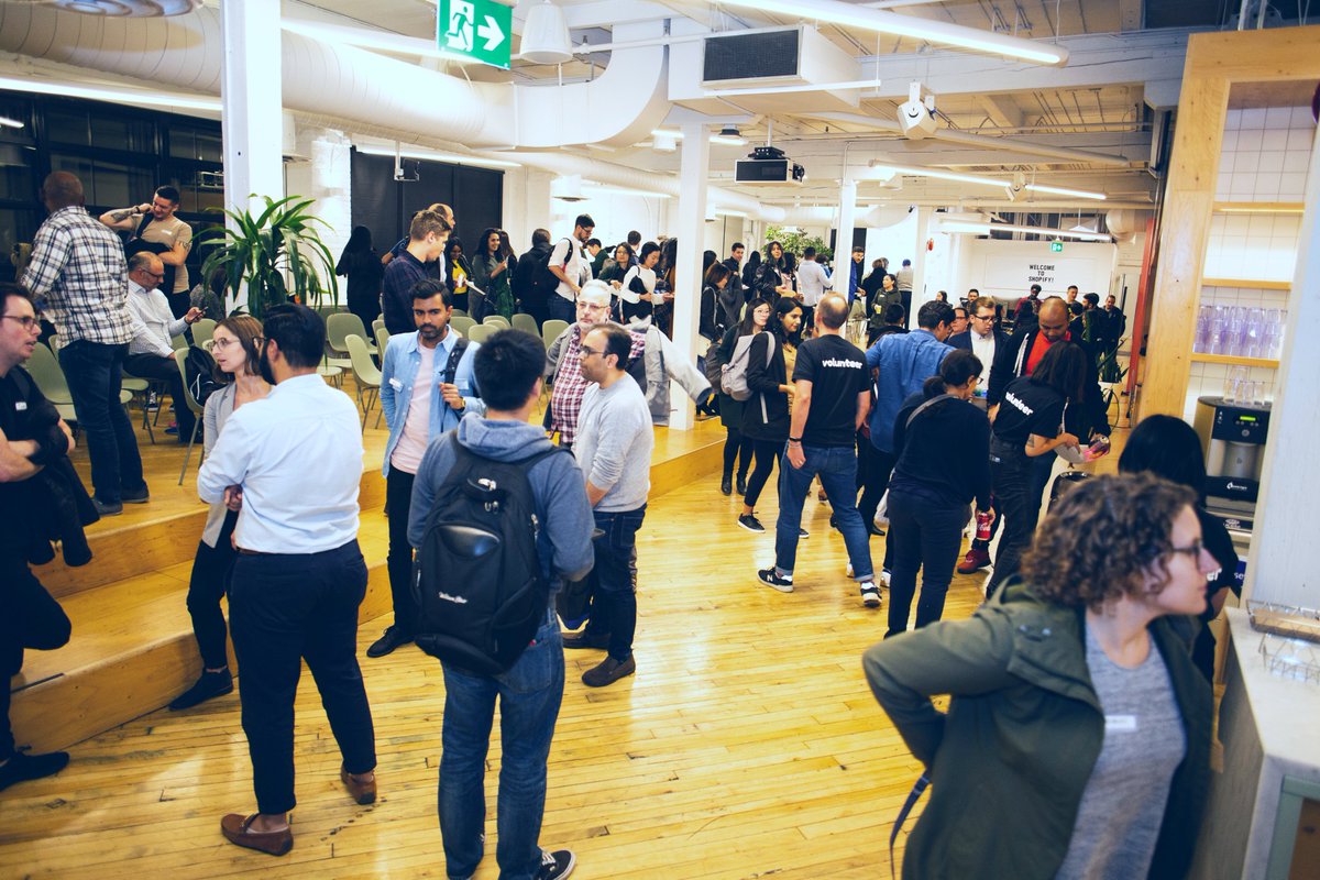 dscc_tor's tweet photo. A massive thanks to @Shopify Shopify for hosting us 📍 in their beautiful space for learning and networking. And a very special thanks to @gonzalovazzquez from https://t.co/SsfwDSysEm for sponsoring our first meetup.
#DesignSystems #DesignSystemsCommunity #DesignSystemsToronto https://t.co/qSFndDSrC3