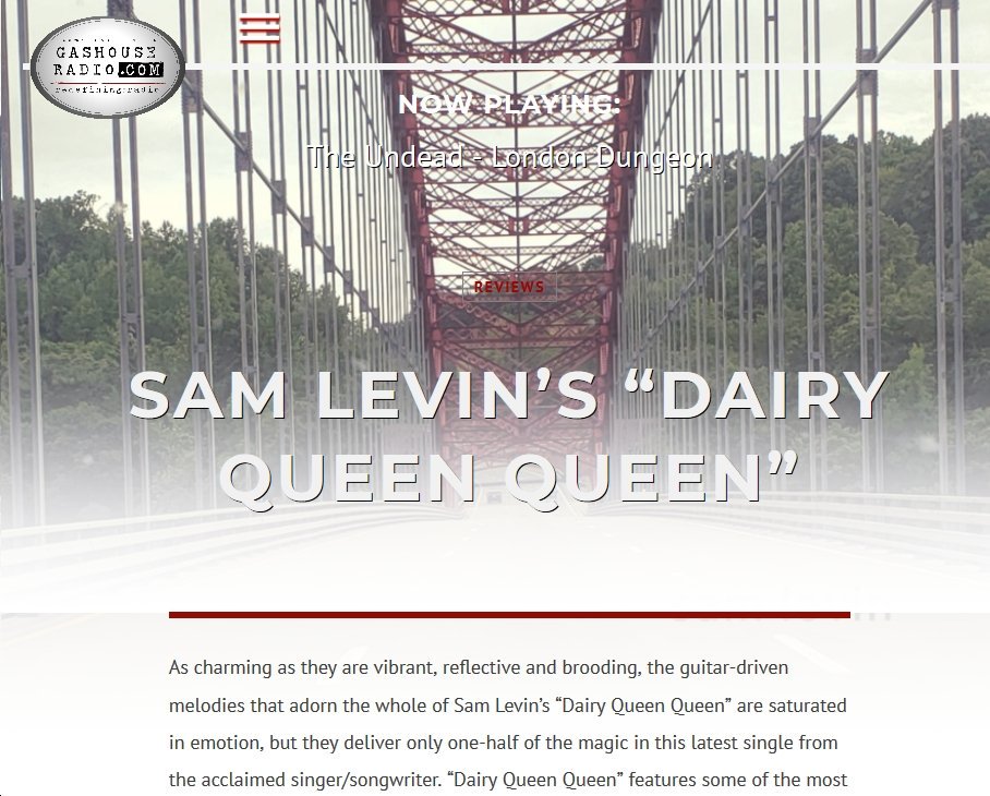 theSamLevin's tweet photo. thanks @GashouseRadio !!  thanks Gashouse Radio​ !!  https://t.co/7uUyT33AjE https://t.co/mxk4FqK3KY