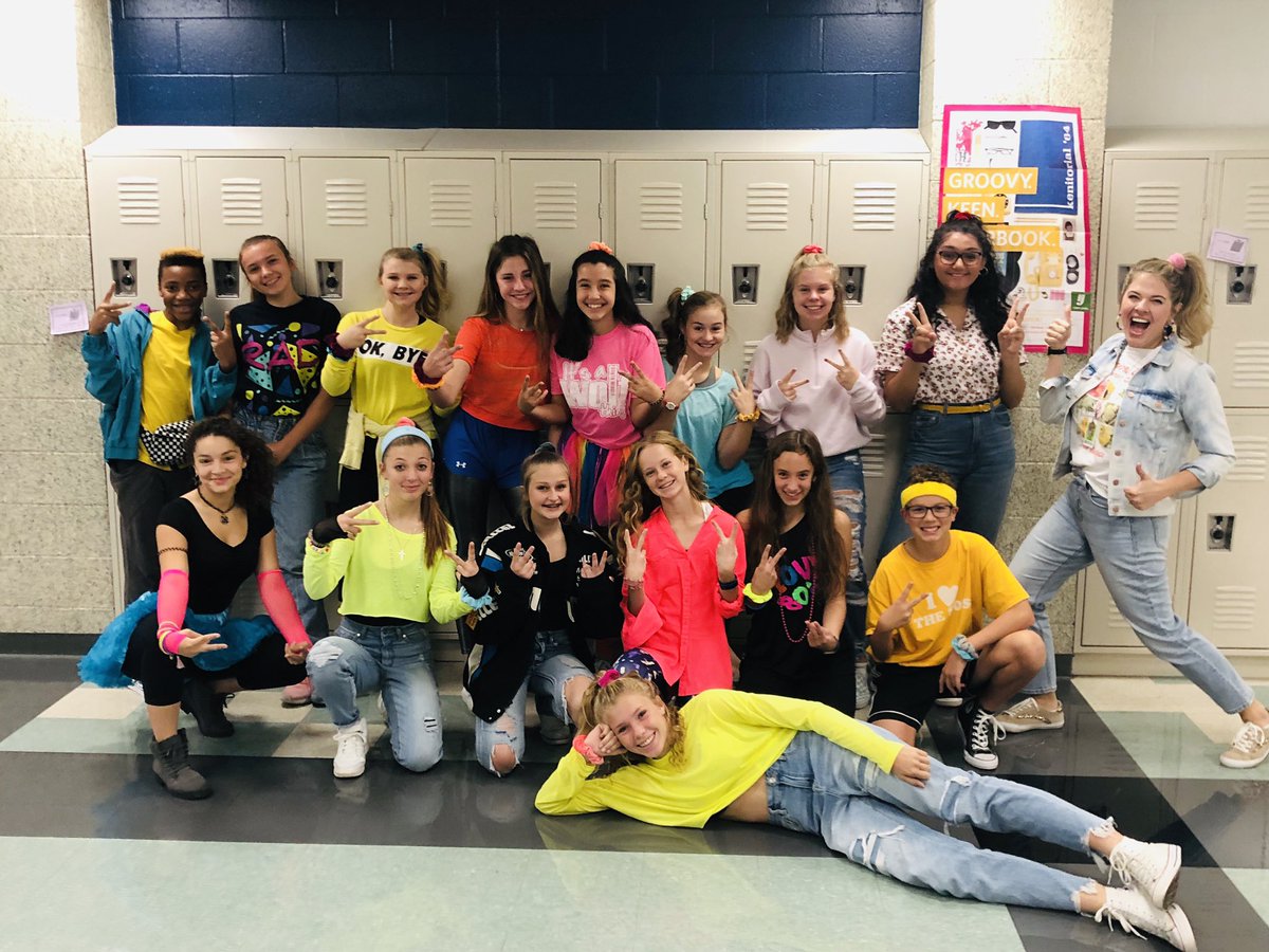 80’s day!