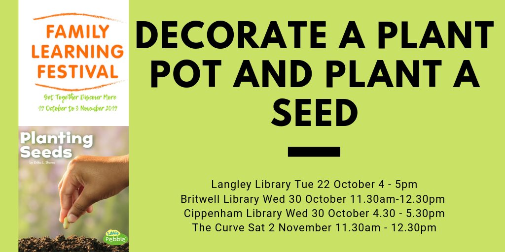 SloughLibraries's tweet image. Join us for the @flfestival starting THIS Saturday 19 October with some Science Sleuths making their own slime at Cippenham Library 12pm!