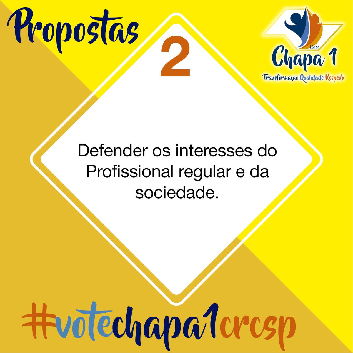 Chapa1CRCSP's tweet photo. Orientar os profissionais sobre o exercício do seu ofício e zelar pela ética da profissão. Essas são algumas funções de Conselhos de Profissões Regulamentadas.

Participe das Eleições de nosso Conselho você também! 👆
#votechapa1crcsp #propostas #propostaschapa1 #chapa1crcp https://t.co/gNJrSaTUxe