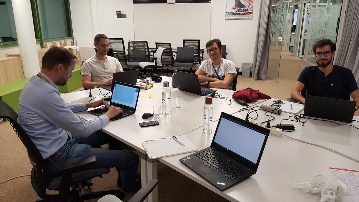 sap_team's tweet image. @SAPLabsinFrance #sap4good waiting for the official start. Go team! #shaker #codingbattle