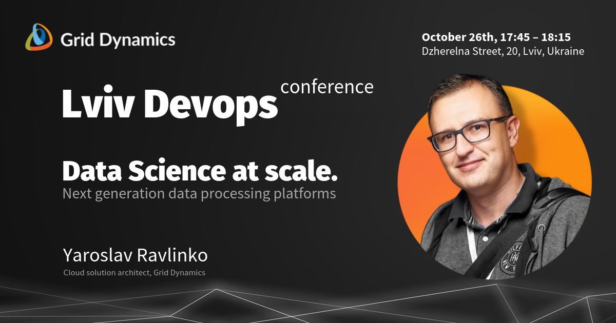 GridDynamics's tweet image. Grid Dynamics in Lviv joined the DevOps conf -- a one-day technical event for people involved throughout the lifecycle, from development to production support.
Come and visit our team at the #GridDynamics booth.