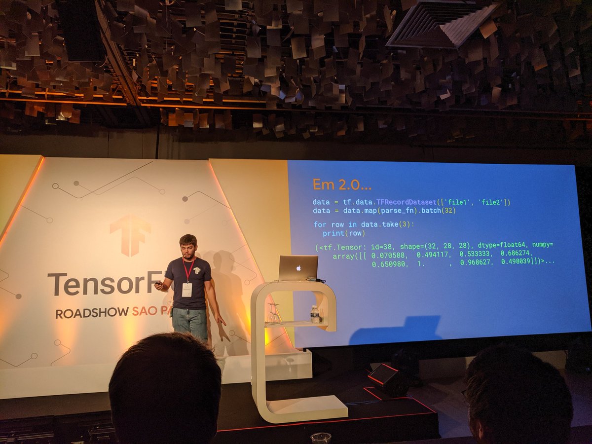 mcapablanca's tweet image. Tensorflow Roadshow Sao Paulo 2019 #tensorflowroadshow