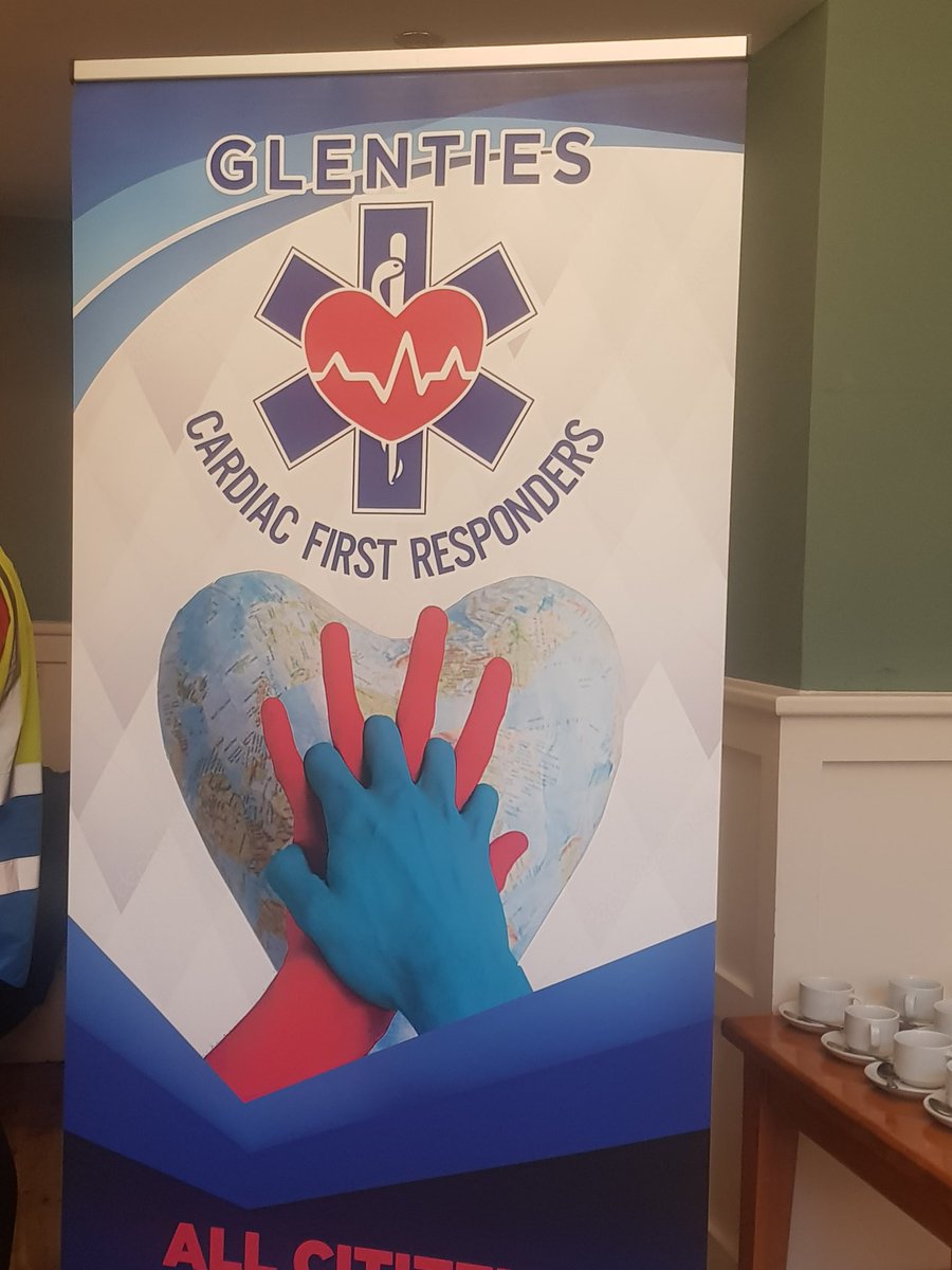 Delighted to be in Glenties tonight for the launch of Glenties Community First Responder group going live at 7pm
#CPR #CFR #onelife 
<a href="/BrianFe65936599/">Brian Ferry</a> <a href="/MCallanan1/">Mark Callanan</a> @NasDirector <a href="/cathal1972/">Cathal O'Donnell</a> <a href="/AmbulanceNAS/">National Ambulance Service 🇮🇪🚑</a>