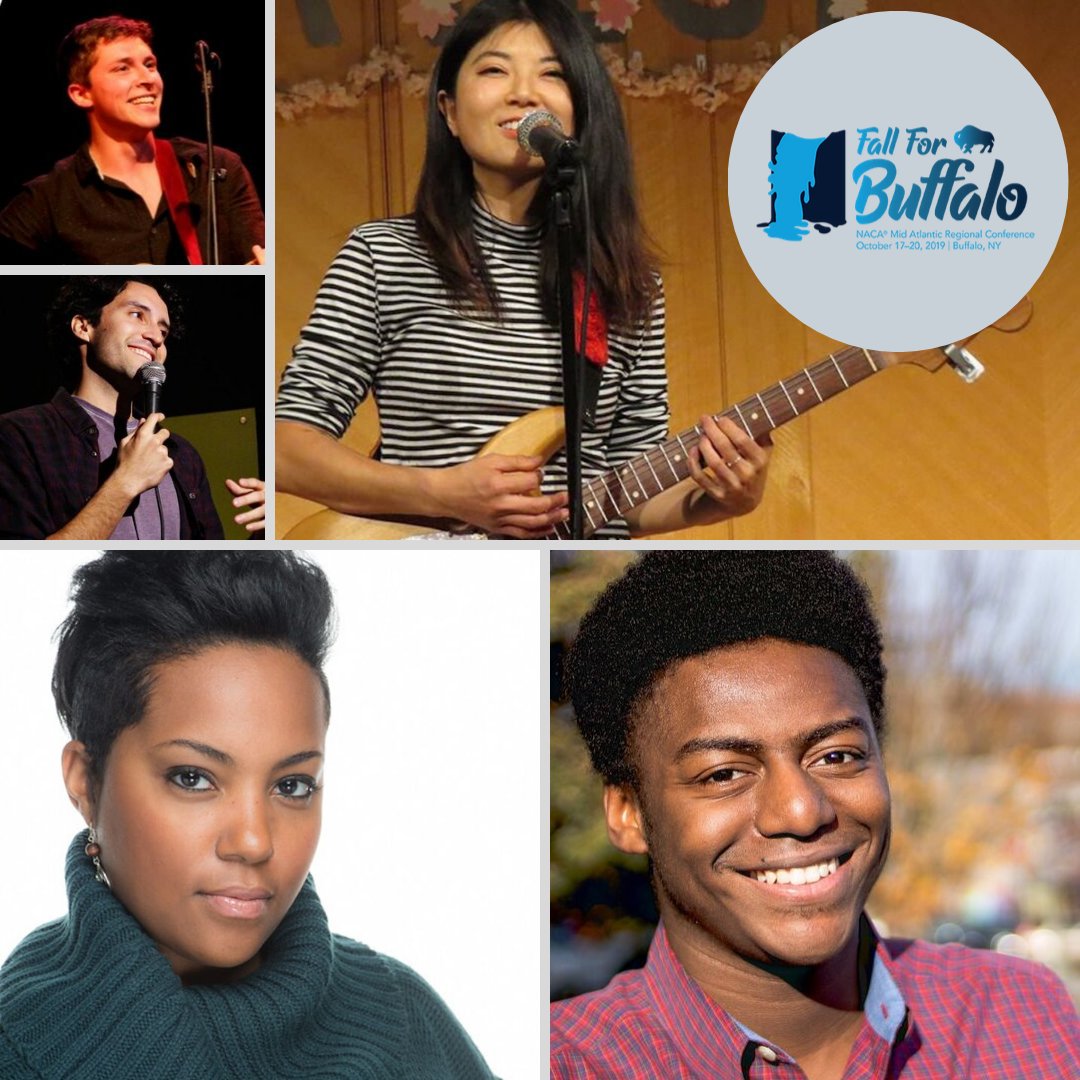 #NACAMAT2019 is in Neon's hometown of Buffalo, NY this week! We can't wait to share all our showcasing acts with you this weekend. Stop by booth 215 to say hi to our artists or play a game show.