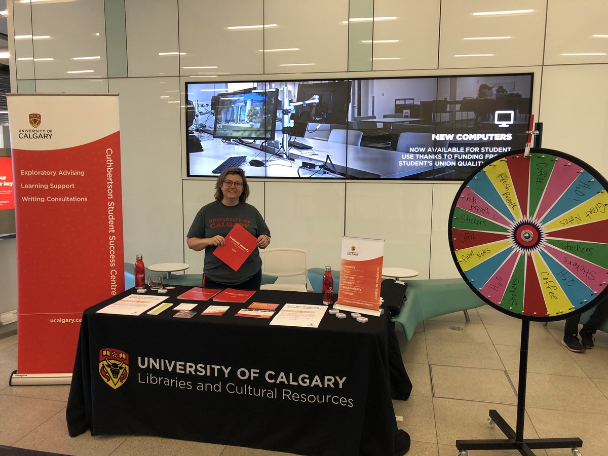 leeannemorrow's tweet image. #defeatthecheat with all of us @UCalgaryLibrary and the Student Success Centre! We are here to help! Contract cheating 👎🏾