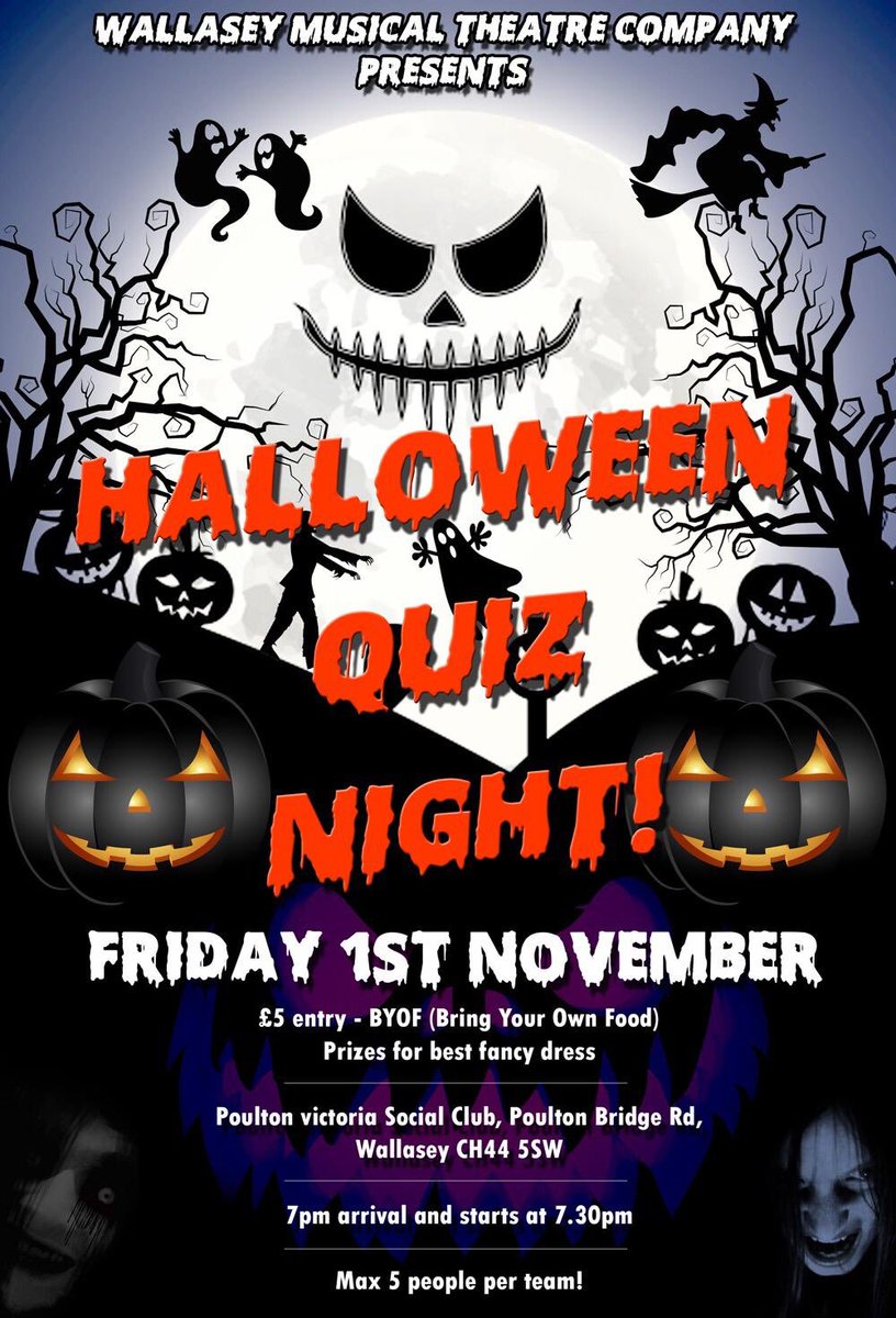 After such a wonderful production of RENT we hope you can come and support our fundraiser. It should be spooktacular.