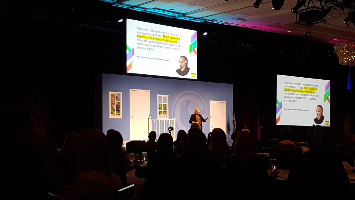 flaballve's tweet photo. Katie Martell "Market like a rabble rouser" at #mpb2b in Washington on how #B2B #marketing could learn from political mktg. Food for thoughts! https://t.co/trtJ0PXZzs