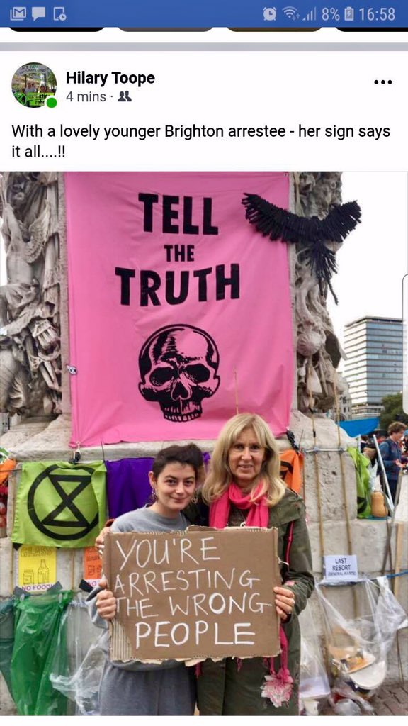 @XRebellionUK #EverybodyNowPlease 
#ExtinctionRebellion