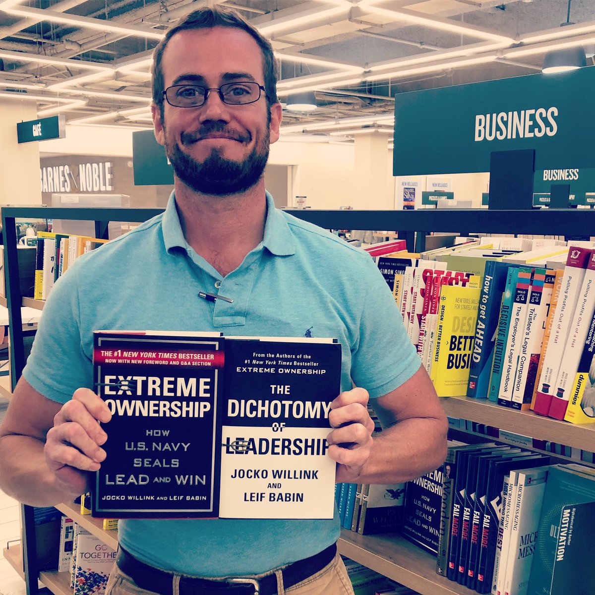 BNHackensack's tweet photo. “Everything I ever needed to know about leadership, I learned from Jocko.” -CBDM John .
.
.
.
.
#standbytogetsome #jockowillink #extremeownership #thedichotomyofleadership #leadership #navyseals #bnhackensack https://t.co/njY1FkCsbg