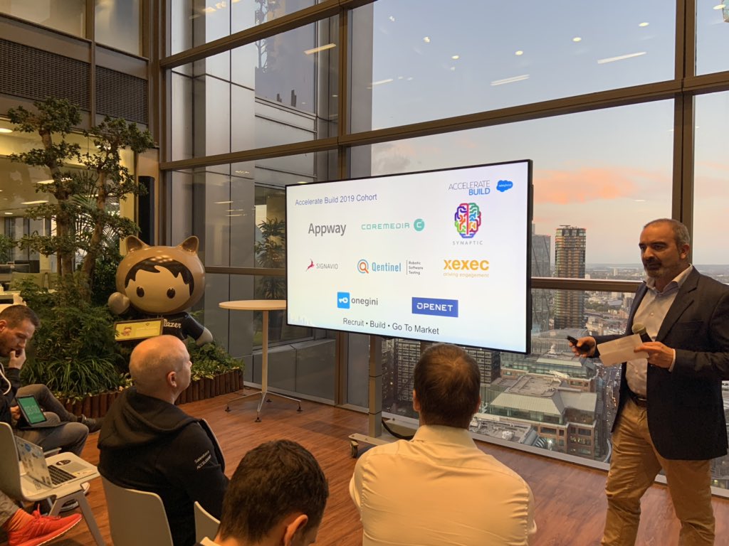 nimisc's tweet photo. Thanks @appexchange for organizing #AccelerateBuild honoured to have been part of it with @Appway and thank you @BamanMotivala and Paul Smith for your motivating introduction on the impact we can have as part of the Salesforce @partnerforce https://t.co/l2rSiLk3Rf