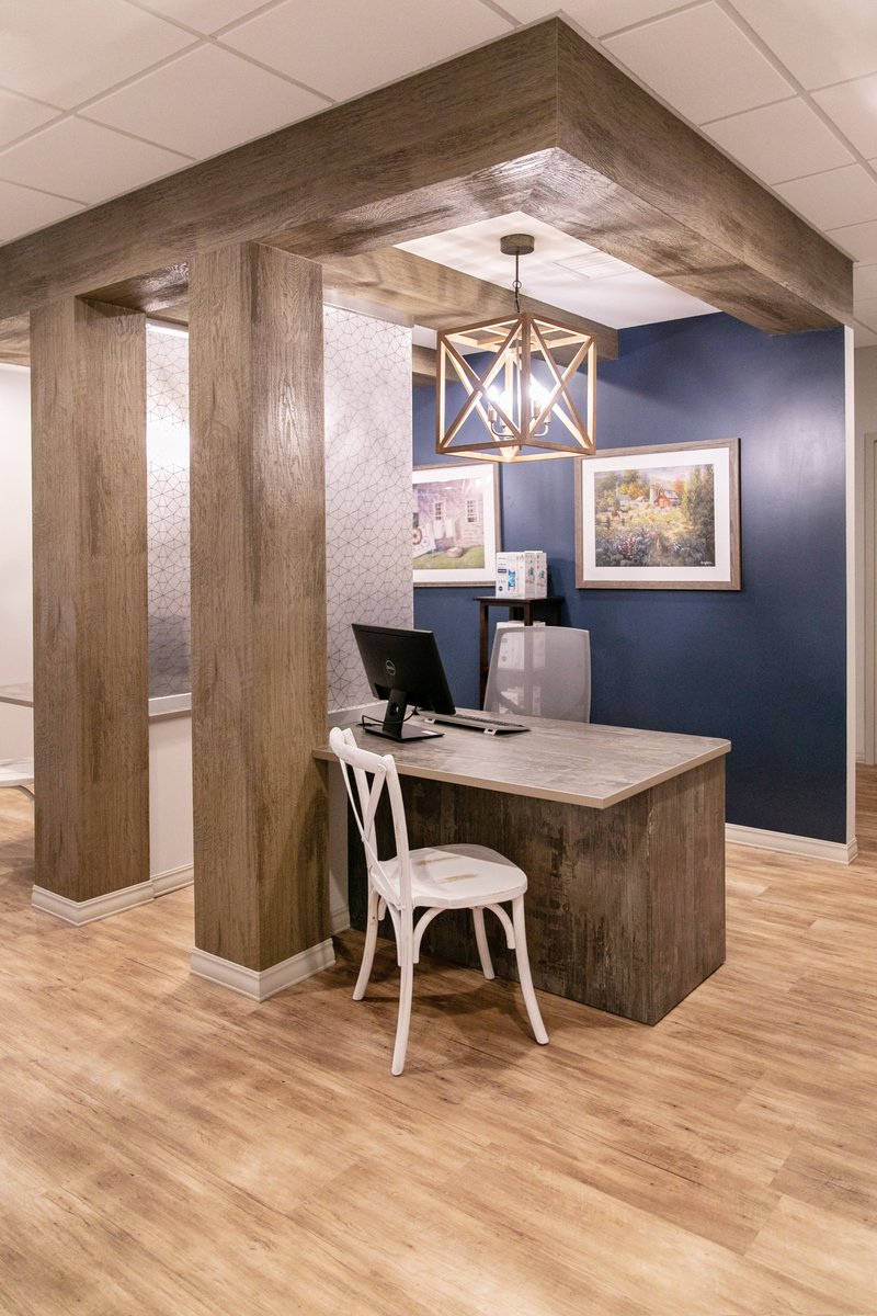 APEXDB's tweet photo. ๐ธ Check out Mahomet Family Dentistry's new dental office! What is your favorite feature?
#YourPracticeMadePerfect #dental #dentaldesign #dentalarchitecture #dentalconstruction #dentalcare #dentalclinic #dentaloffice #mahomet #mahometdentist https://t.co/yFfQP1K9UT