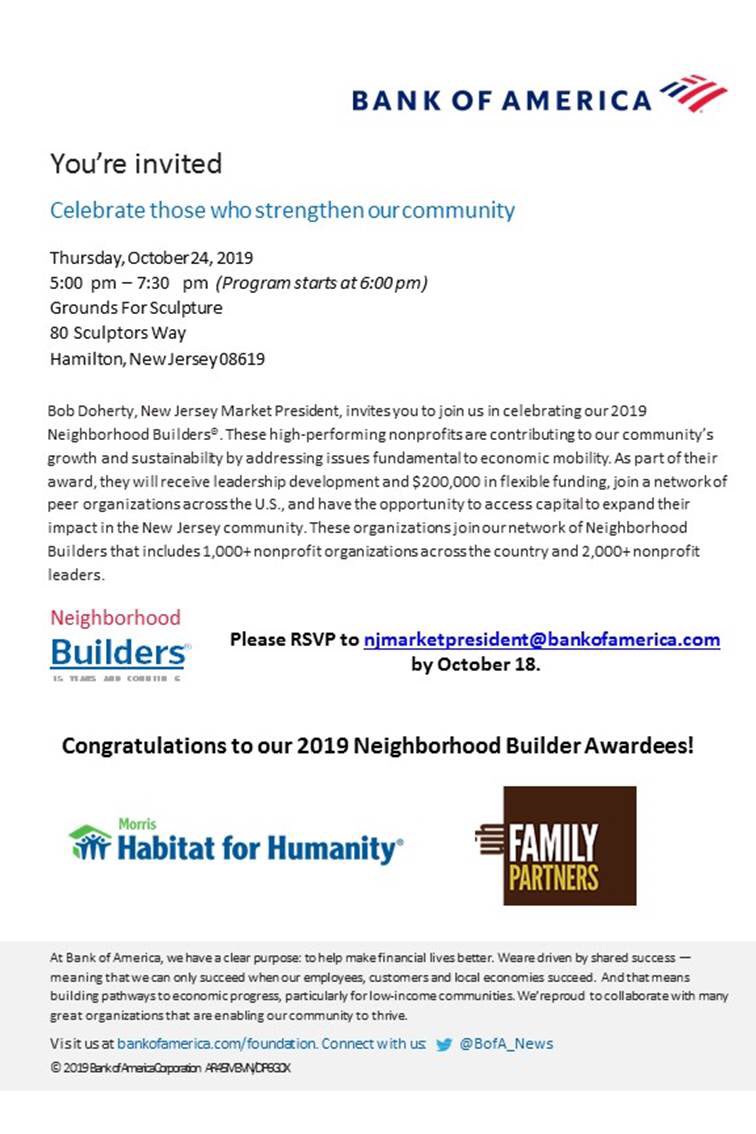 TheFatherCenter's tweet photo. Honored and proud to receive Bank if America’s Neighborhood Builders award!! #inthenumber #dadmatters #growingourvillage https://t.co/bkv6QER0UP