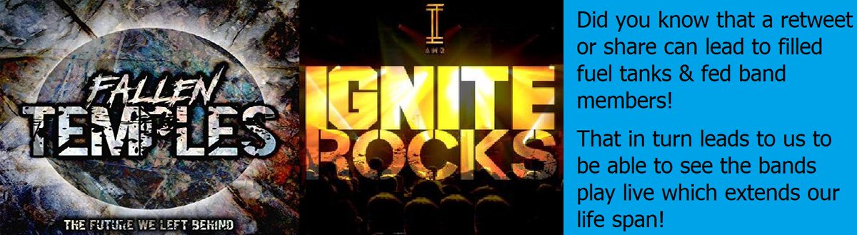 IgniteRockShow's tweet image. The show closes with a single track this week! It's @FallenTemples with a track called #EternalDrift. It starts at 1:56:00 on igniteamr.com/igniterocks A great time to refresh the screen &amp;amp; play the show again, methinks! 😉