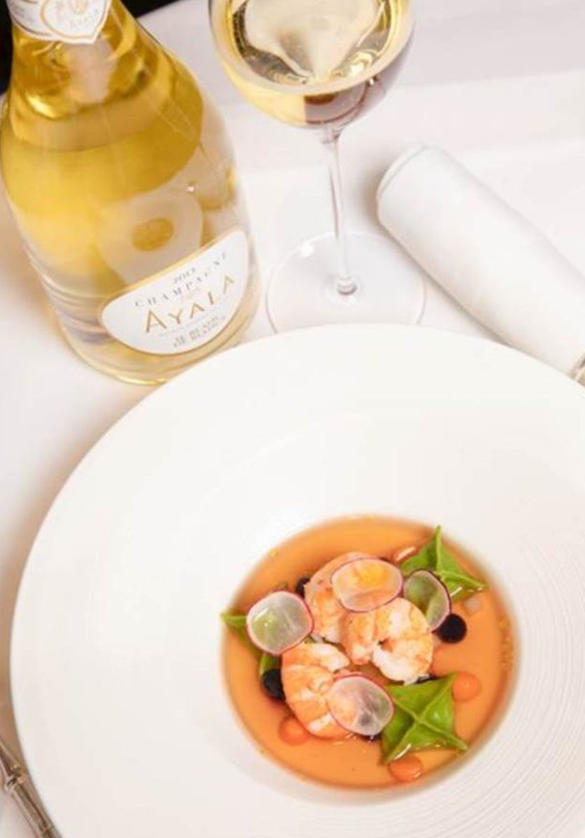 The last in the AYALA <a href="/SquareMeal/">SquareMeal</a> Best Female Chefs Series 2019 has been published with <a href="/rjhumphrey/">Rachel Humphrey</a> from <a href="/legavroche_/">Le Gavroche</a>

Rachel’s perfect match; Roast langoustine with langoustine consommé flavoured with star anise and Ayala Le Blanc de Blancs 2013

squaremeal.co.uk/restaurants/in…