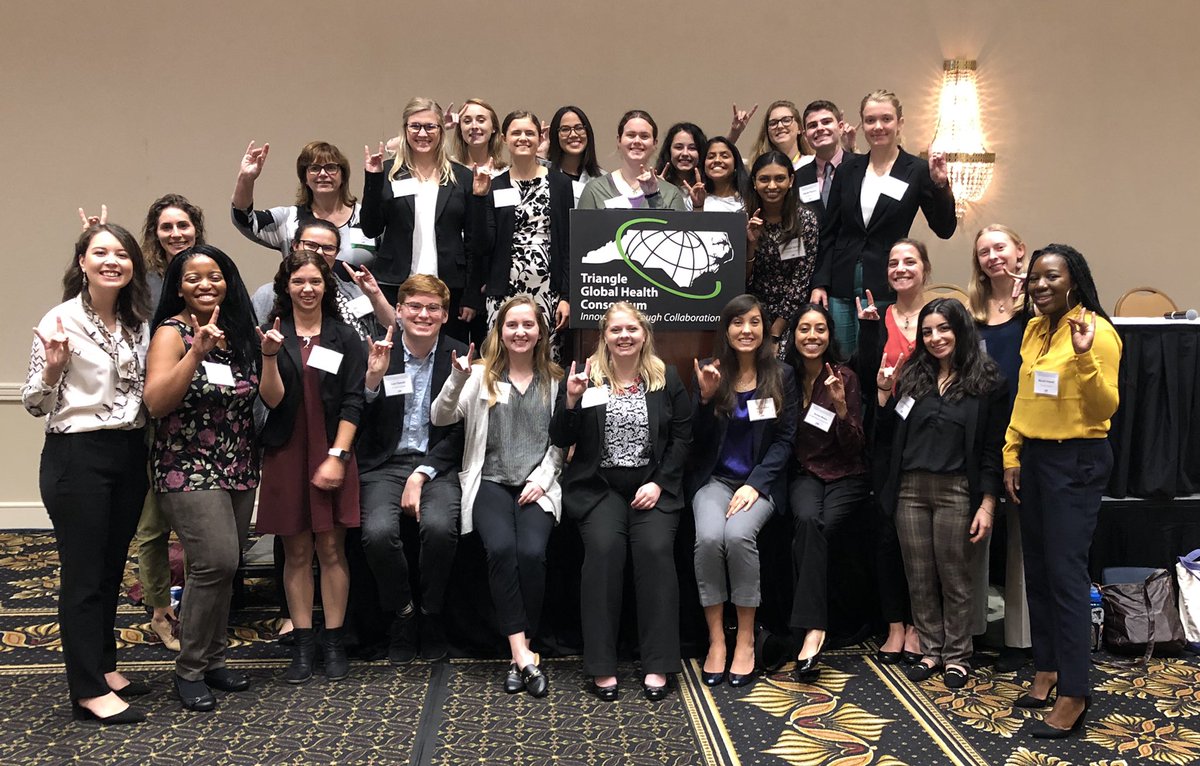 andypstringer's tweet photo. Strong @NCState student participation in @TriangleGH 2019 Conference: #OneHealth - Creating our Shared Future. #TGHC2019 #TriangleGlobalHealth @NCStateGlobal https://t.co/tPnOkvIDsL