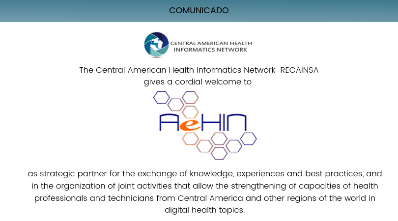 RECAINSAnetwork's tweet photo. Official announcement: @WeAreAeHIN and @RECAINSAnetwork have signed a Memorandum of Understanding for Networks collaboration. #aehin #recainsa #digitalhealth #eHealth #globaldigitalhealth https://t.co/XW00ibq3Kq