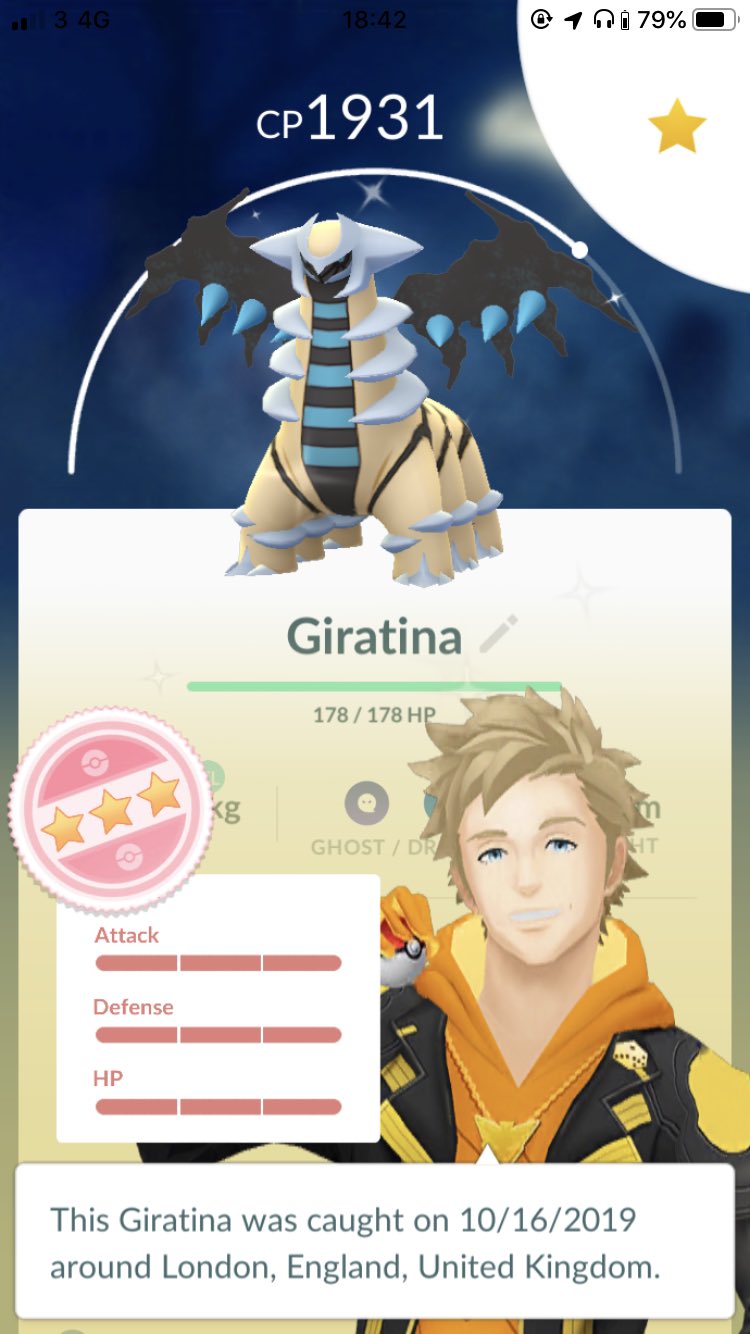 BombArrow on X: Today's Pokemon Go raid haul: SHINY PERFECT 100