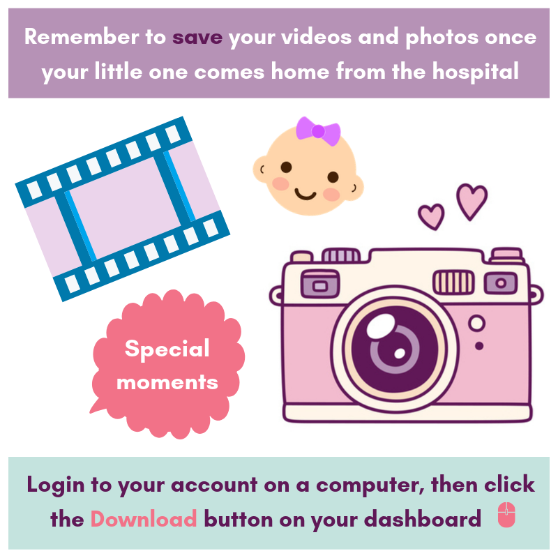 vCreateNICU's tweet photo. Hey mums and dads, here's a little reminder to save save save those special moments ๐ฌ ๐ #WednesdayWisdom #SecureVideoDiary https://t.co/t6XImpJvW7