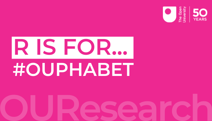 OpenUniversity's tweet photo. What does #OUResearch look like? Here's a different way of looking at it for any IG fans in the room...
#OUphabet:
https://t.co/8oRymiDvh9 https://t.co/C0IG9tA6UU