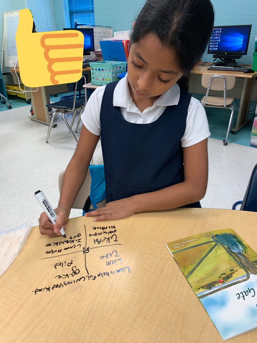 125ccardenas's tweet image. Writing on my teacher table made their day😁.  #guidedreading #cursivepractice @LISDSanchezOcho