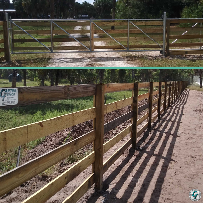 CarterFence's tweet photo. Job Complete βοΈ Another job well done by the #CarterFence crew - #wood #field #fence with an #accessgate.
Contact Carter Fence Co. for your next project!
π 239-353-4102
https://t.co/23DrOQmnit https://t.co/qqBrB8Uj0S