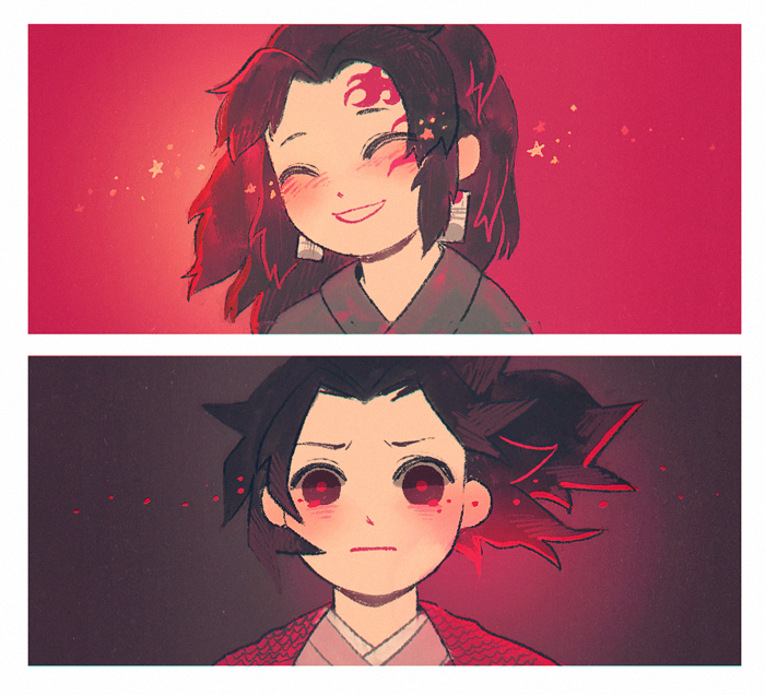 "i want to be like you" "i want to be you" #鬼滅の刃 #DemonSlayer #kimetsunoyaiba 