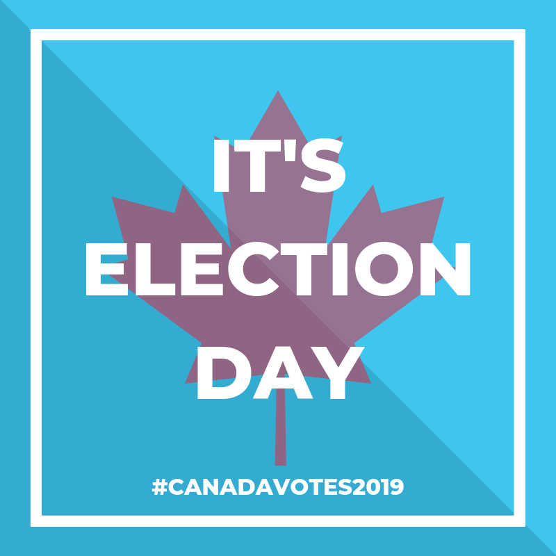 InclusionCA's tweet photo. It’s #ElectionDay2019! Get out and vote and help us make Canada an #inclusive and #accessible country. #elxn43 #cdnpoli #canadavotes2019 https://t.co/aBK00BEO53
