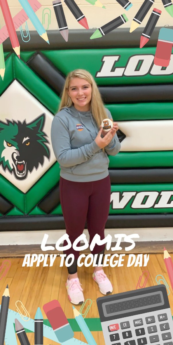 loomis_wolves's tweet image. Apply to College Day 🎓✅ #classof2k20 #onestepcloser #loomiswolves
