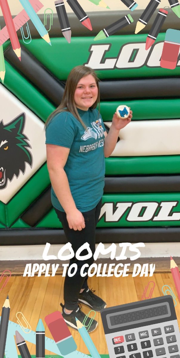 loomis_wolves's tweet image. Apply to College Day 🎓✅ #classof2k20 #onestepcloser #loomiswolves