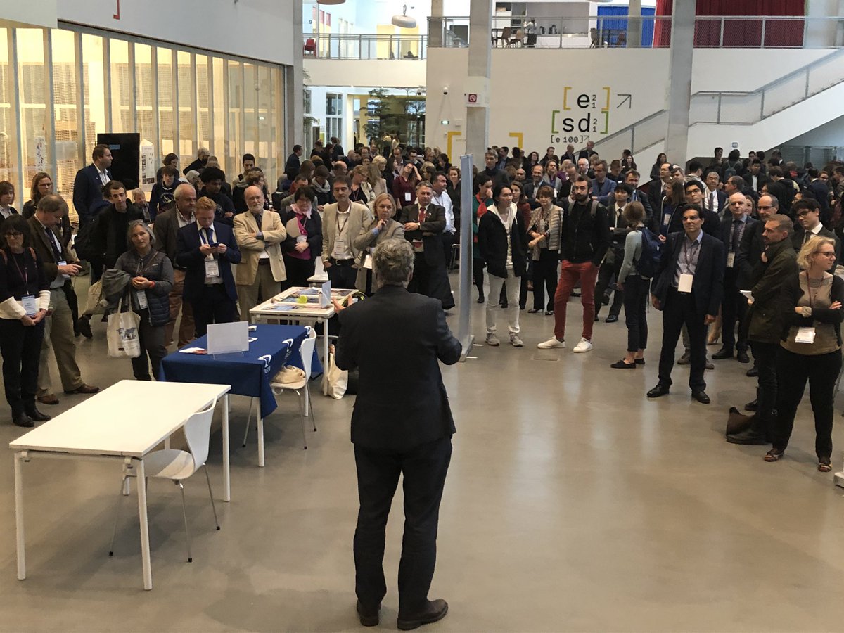 alexurbain's tweet photo. Student Fair réunissant plus de 150 étudiants de @UnivParisSaclay @centralesupelec : 35 universités se présentent #CESAER2019 #TIMEAssociation #CESAERTIME2019 https://t.co/NLxOeGMe91