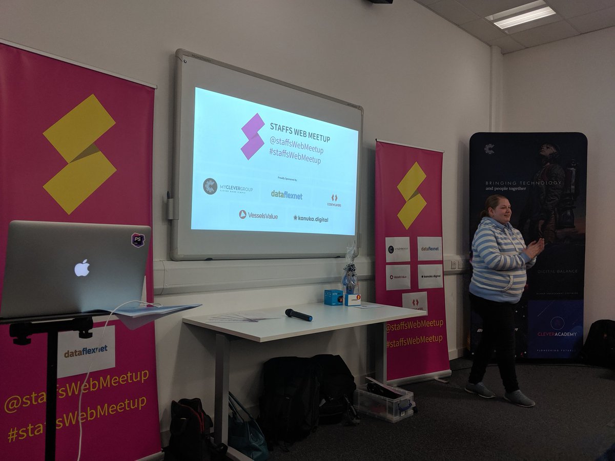 StaffsWebGroup's tweet photo. Great talks lined up for @staffswebmeetup tonight. Happy 5th Birthday!! https://t.co/zOltRsttc0