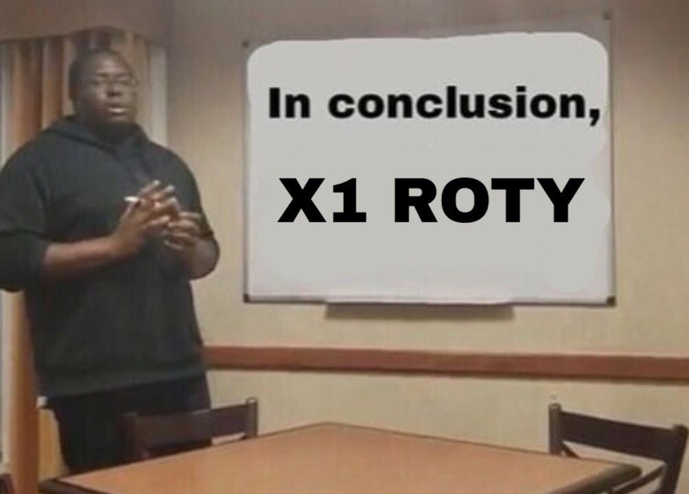 X1 being the ROTY: a thread