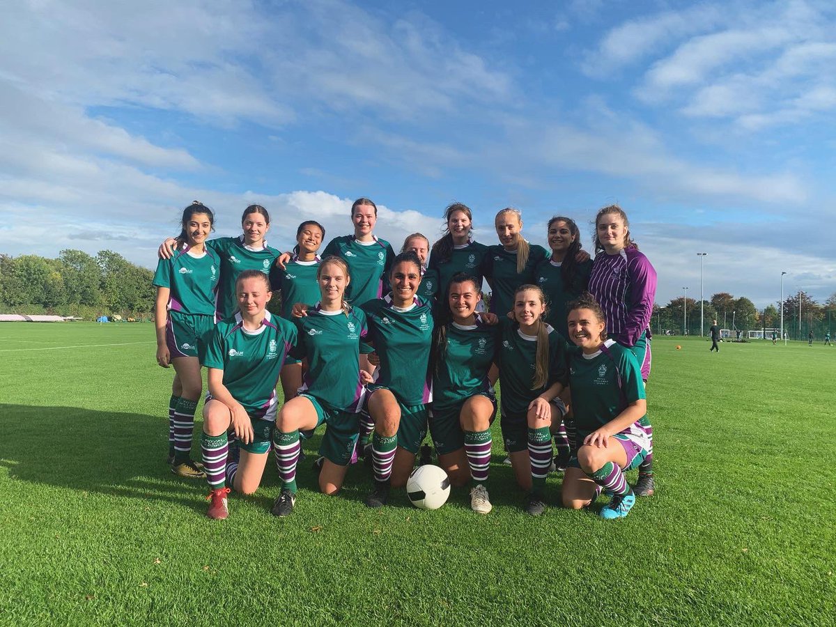 Amazing day for the club! 2s and 3s played a charity tournament with <a href="/UCLWFC/">UCLWFC</a> &amp; <a href="/GKTWFC/">GKT Women's FC</a> in aid of <a href="/MindCharity/">Mind</a>, while the 1s won their match 16-0 💪🏻💜 #RHWFC #COYB