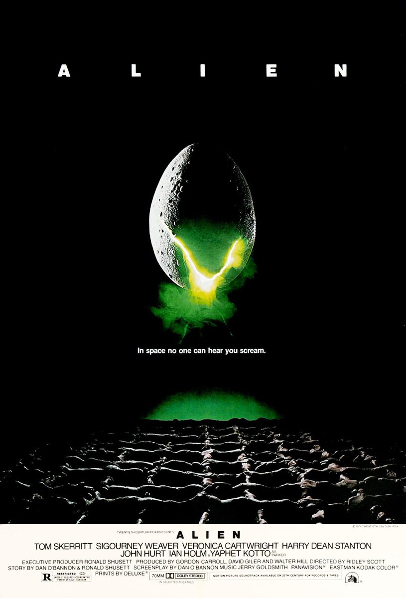 MoviesMatrix's tweet image. .
KEEP ONE...?

🔘  Alien ('79)
🔘  The Terminator ('84)
🔘  Blade Runner ('82)
🔘  The Matrix ('99)

#SHPOLL19 #SciFi