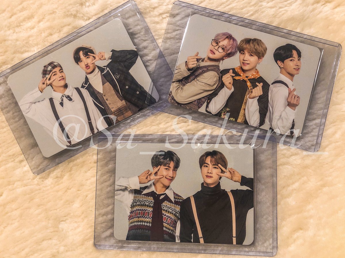 midnight_SUGA's tweet image. Just realized that I collected OT7 from my 5Th Muster PCs. 

Now I’m emotional 🥺💜

@BTS_twt #5THMUSTER #BTS #BTSpcs