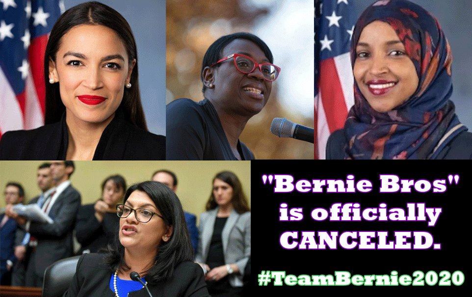 #TeamBernie2020 #Bernie2020 #SistersAndBrothers #TheSquad

@JonStall2009 @kthalps @PaulSorrentino3 @davidsirota @briebriejoy @BernieBroStar @WalkerBragman @SilERabbit @LumpyLouish @LeftwardSwing @Fox_Mulder_8 @RantsByDesign @delmoi @LolaMotz @jvgraz @abortu