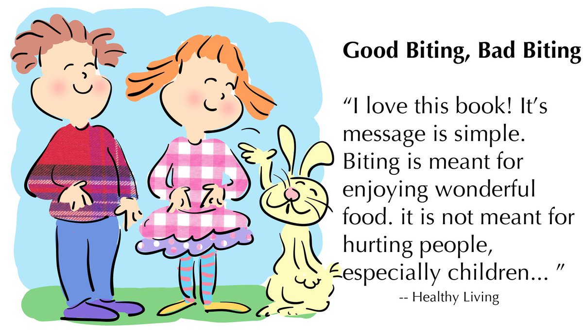 GOOD BITING BAD BITING --
sallyhuss.com/kids-books.html

#childrensbooks #kidsbooks #kindergarten 
#valuesforkids #picturebook #kidlit #kidslit 
#moms #momblogger #parenting #youngmothers 
#bedtimestories #momlife #teachers #love #mother #mommytalkza #mommy #children #preschoolteachers