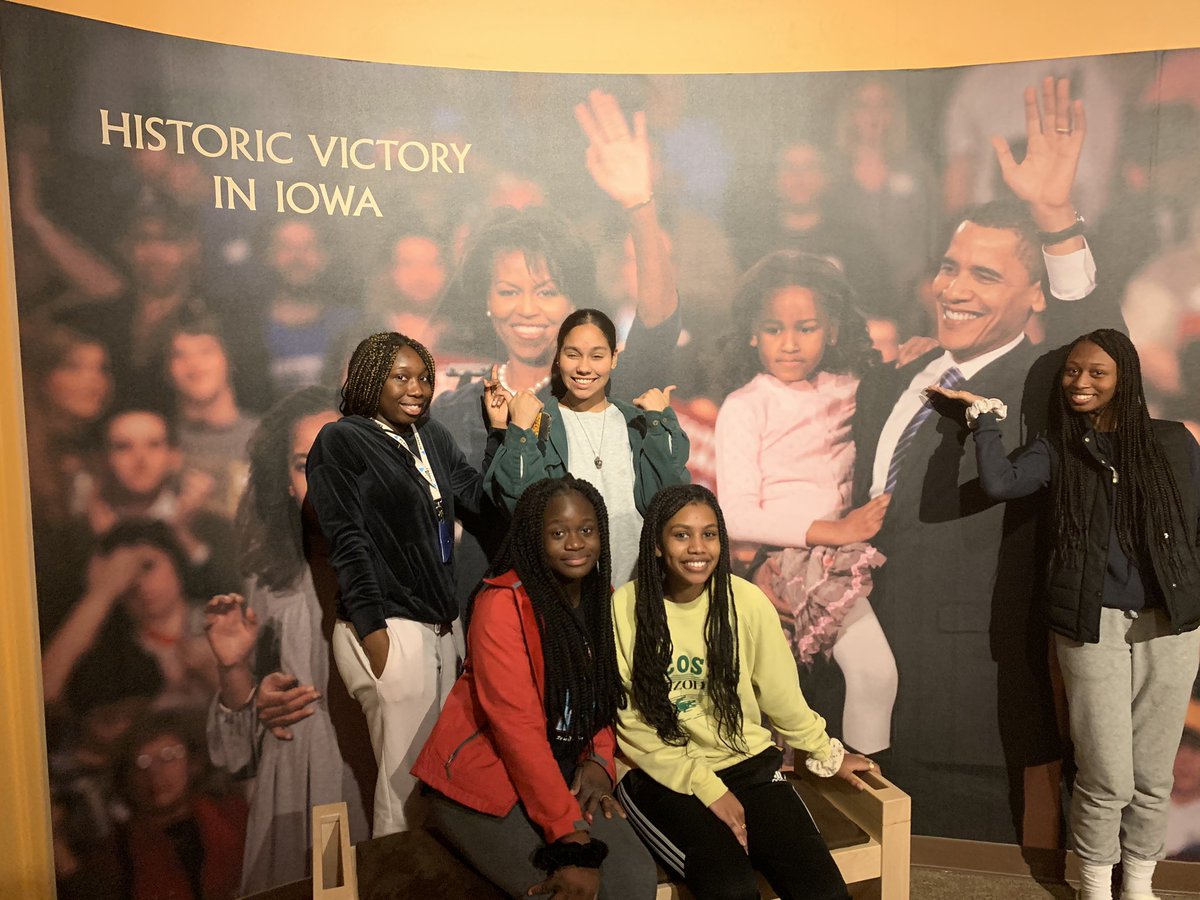 1st stop #AfricanAmericanCivilRightsExperience 
#rogershighschool #isd728 #PSEO