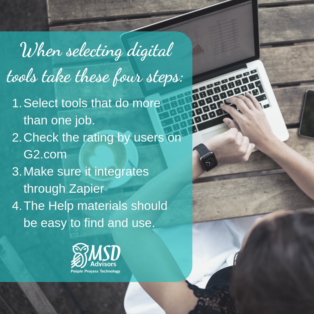 WorkSmarterLLC's tweet photo. Four must-do steps before you buy a digital tool. The most important step that most people overlook is going through the digital tool's Help documentation. If the help sucks, you will be spending a lot of time experimenting.
#tinytechtip #bigtimesaver #productivitytools https://t.co/b90qKNYZF3