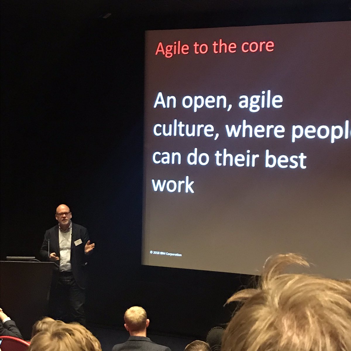 gdavies2's tweet photo. Culture is key to embracing an agile marketing function says @andy_fitzg , people need to really believe and buy in to the approach for it to be successful #TMPForum https://t.co/C6kNXhsHaY