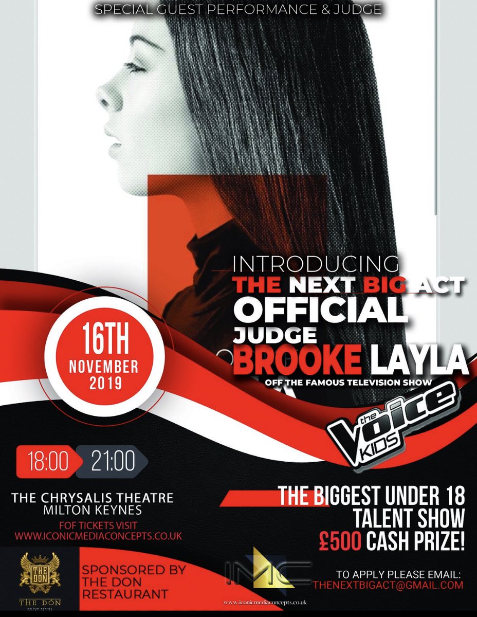 Brookelayla3's tweet photo. So happy to announce I’m going to be judging and performing at this talent show 🤩 #talentshow #excited #unsignedartist https://t.co/dstFNnAnJY