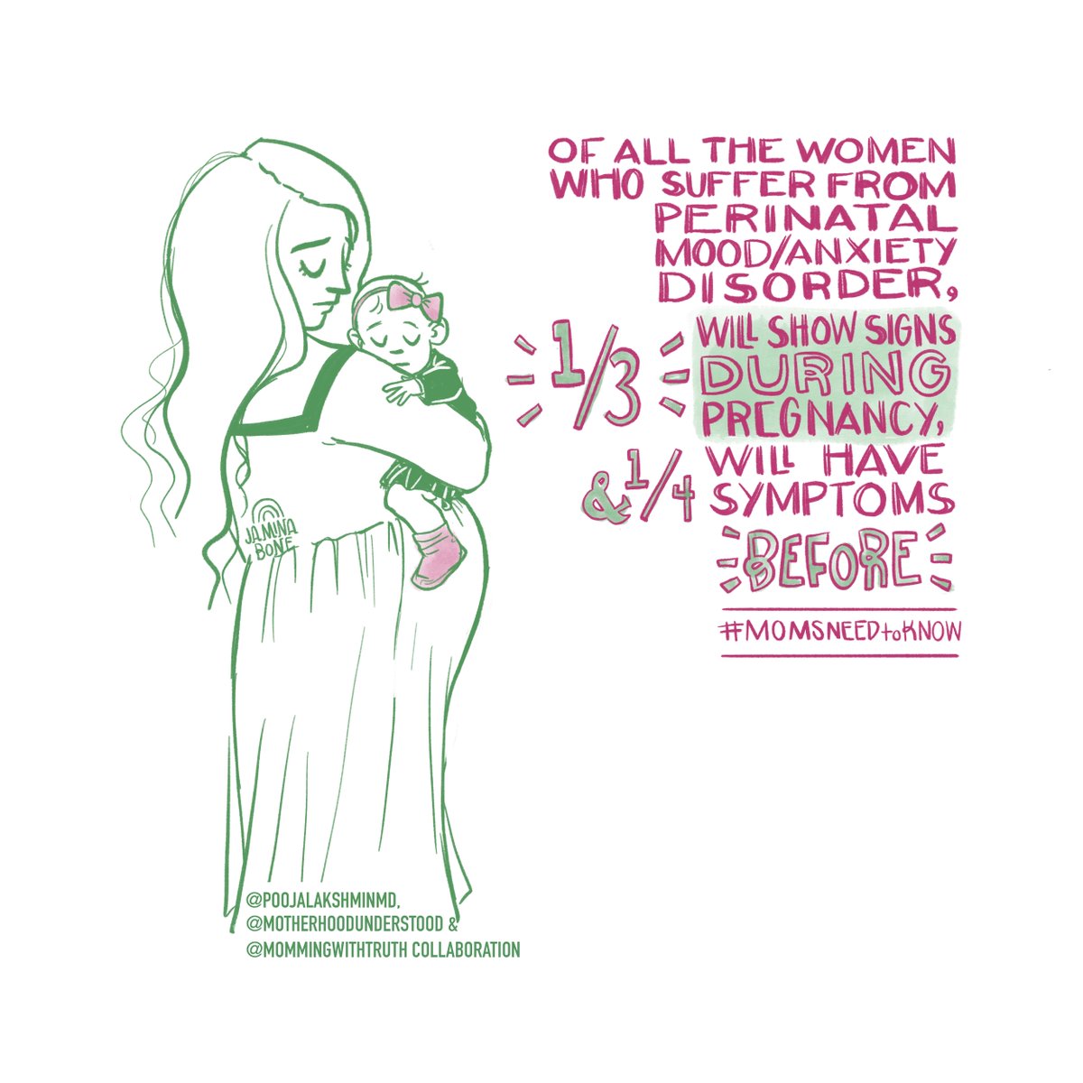UNC Women's Mood (@uncwomensmood) on Twitter photo It might be hard to believe, but mental health issues are the most common complication of pregnancy & childbirth. 20% of mothers will experience anxiety or depression during pregnancy or in the first year after pregnancy. #MomsNeedToKnow
<a href="/TheMarceSociety/">The MarcƩ Society</a> <a href="/Marcenortham/">Marce of North America</a> It might be hard to believe, but mental health issues are the most common complication of pregnancy & childbirth. 20% of mothers will experience anxiety or depression during pregnancy or in the first year after pregnancy. #MomsNeedToKnow
<a href="/TheMarceSociety/">The MarcƩ Society</a> <a href="/Marcenortham/">Marce of North America</a>