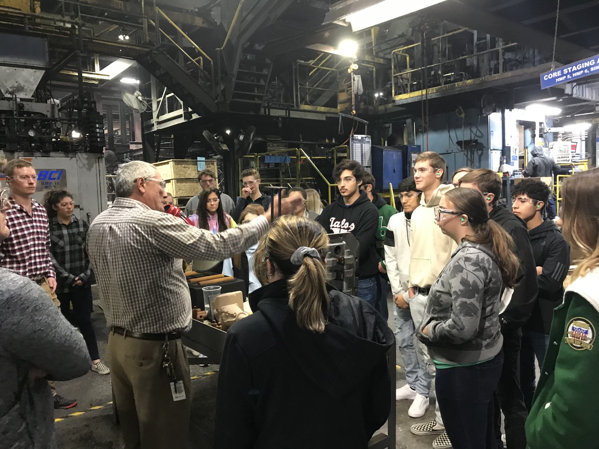 bremencastings's tweet photo. BCI welcomes Bremen High School Students to the Annual Manufacturing Day 2019! #mfg2019 #manufacturing #highschool #tours https://t.co/SRNTaMCR95