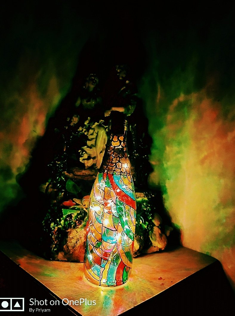 guptapriyam's tweet photo. #bottleart #glassart #bottlelamp #HomeDecor #homedecoration  🔥 https://t.co/NCVSwn5Wf4
