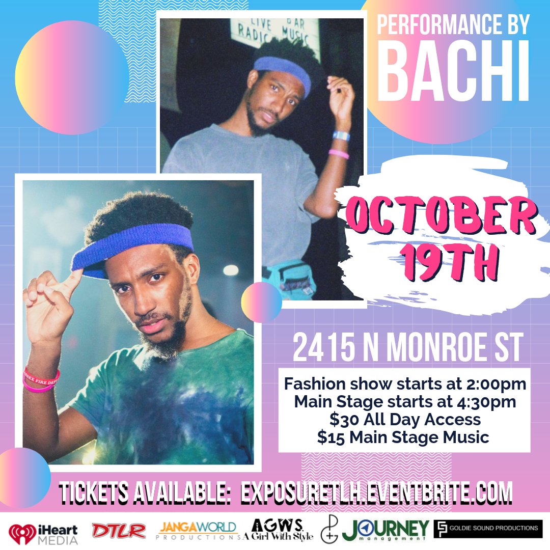 theJOURNEYmgmt's tweet photo. 📍@TheRayBenton & @Bachi_Kage Will Be Performing at Exposure: An Artistic Collaboration THIS Weekend 📍 #iHeartTally #ExposureTLH #ItsRay #OMGitsBACHI #theJOURNEY - https://t.co/grWVxk7hbN https://t.co/2c8quttRN8