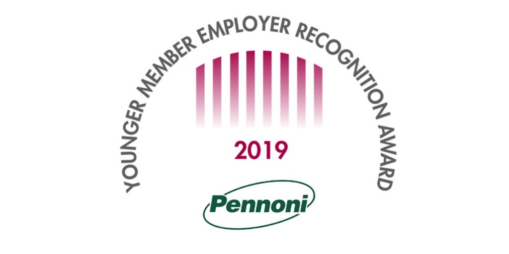 Pennoni's tweet photo. We’re proud to announce that Pennoni has been awarded the 2019 Younger Member Employer Recognition Award by the @ASCETweets Committee of Younger Members! The award recognizes employers who support professionals early in their careers &amp; encourage involvement in ASCE activities. https://t.co/0MYSpgWRKD