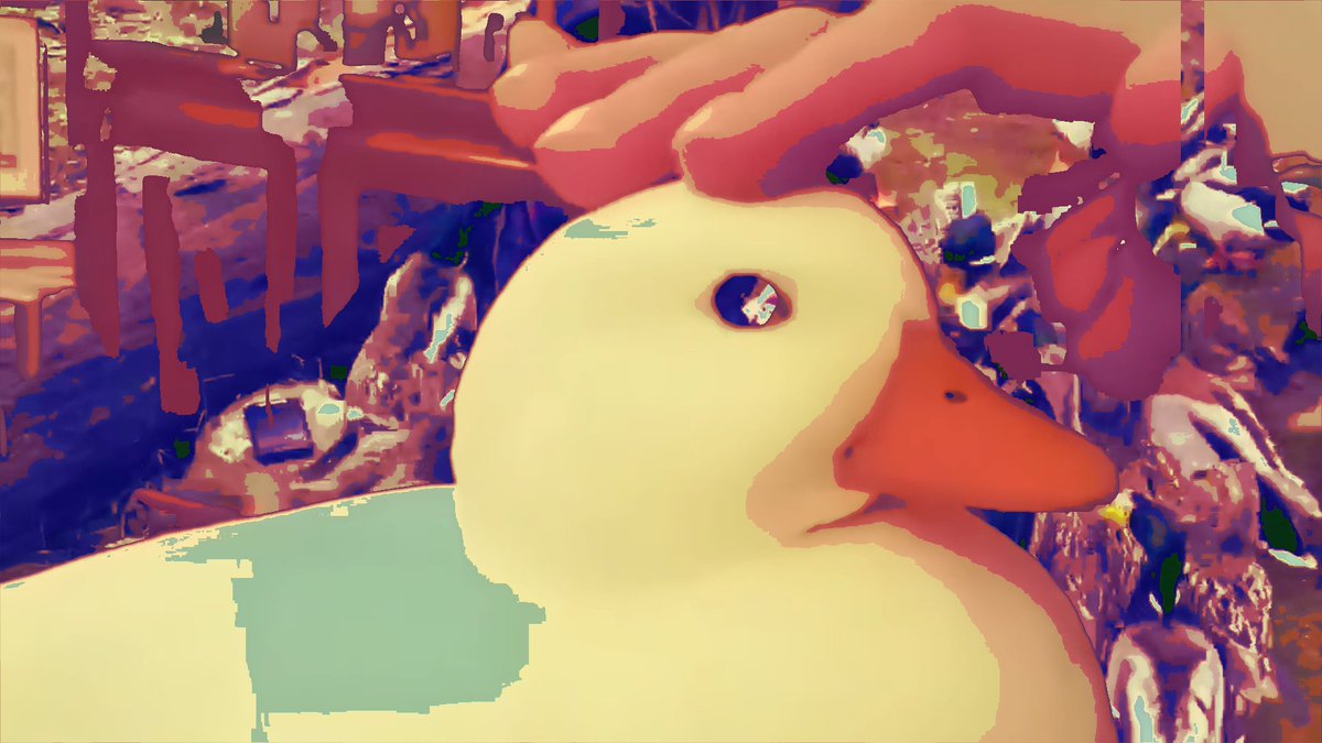 hackpoetic's tweet photo. Come see me do visuals at House Boi TODAY, 10pm-2am @ Middlesex Lounge in Cambridge. #houseboi #shaders #projectionist #visualart #newmedia #trippyart #digitalart #glitchart #art #codeart #artwork #ducks #cuteanimals https://t.co/siwJBPAXP9